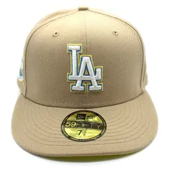 New Era ニューエラ 59FIFTY HAT CLUB ドジャース スタジアム 50THアニバーサリー キャップ ベージュ Size 7 5/8(60.6cm)