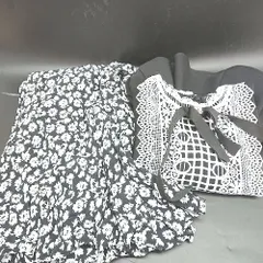 ◇ Θ 《 ZARA ザラ まとめ売り2点セット サイズXS 長袖ワンピース ロングスカート レディース 》 E  【1502030006469】