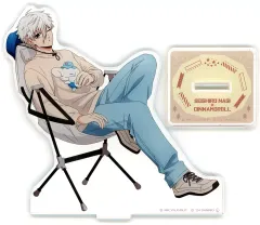 【中古】アクリルスタンド・アクリルパネル 凪誠士郎＆シナモロール アクリルスタンド キャンプテーマ 「ブルーロック×サンリオキャラクターズ」