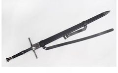 『白狼の剣」』｜全長 120cm 美術刀 模擬刀 工芸品模造刀 西洋剣 中世ヨーロッパ風 西洋剣 十字軍剣