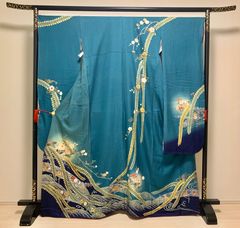 【正絹振袖・仕立上り品】 訳あり大特価！　⚠️振袖単品です