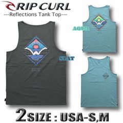 リップカール RIP CURL メンズ タンクトップ サーフブランド 半袖 Tシャツ アウトレット バックプリント S M サイズ RIP-CTEHS9