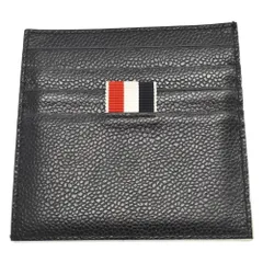 THOM BROWNE (トムブラウン) ペブルグレインレザー タグモチーフ ウォレット カードケース ホワイトのサムネイル