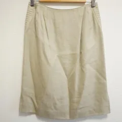 #anc ミスアシダ missashida スカート タック 11 ベージュ 美品 タグ付き 新品同様 レディース [802181]のサムネイル