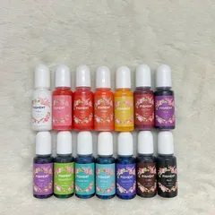 【バラ売り①】クリスタルウォーターレジン着色剤 10ml*15色