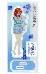 【中古】アクリルスタンド・アクリルパネル 中野三玖 アクリルスタンド ぬいぐるみ抱っこ 「五等分の花嫁∬」