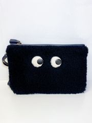 ANYA HINDMARCH/アニヤハインドマーチ　EYES/アイズ　ショルダーバッグ　ポーチ　レディース　ネイビー