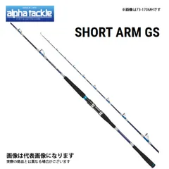 ショートアーム GS 73 170H アルファタックル 大型便Aのサムネイル