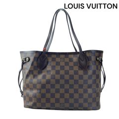 ●美品 ルイヴィトン LOUIS VUITTON ネヴァーフルPM ダミエ エベヌ トート ショルダー レディース 5D400