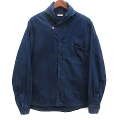 キャピタル KAPITAL 8ozIDG × IDG デニム DUKE カラー シャツ