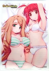 【中古】タペストリー 火乃本彩＆金園優理奈 描き下ろしB2タペストリー 「PS Vitaソフト バレットガールズ」 ソフマップ購入特典