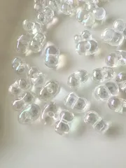 【20g】ファルファーレ　オーロラ　ピーナッツビーズ