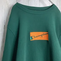 【国内正規品】チャンピオン Champion グリーン スウェット #1021