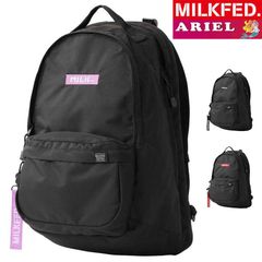 リュック ミルクフェド MILKFED バックパック 鞄 COMFORTABLE BACKPACK BAR 103214053002 パープル 紫 バッグ レディース メンズ  PC ノートパソコン  通勤 通学 出張 旅行