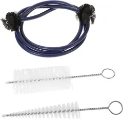 【在庫処分】Mikinona 1 セット 小さなクリーニングブラシ トランペットブラシ トランペットマウスピースブラシ トランペットバルブブラシ コルネット トランペットクリーニングブラシ トランペットクリーニ