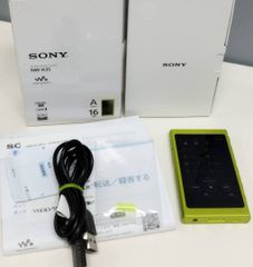 SONY ウォークマン NW-A35 16GB/ライムイエロー