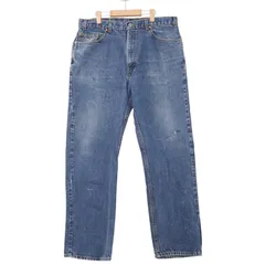 00年代 USA製 Levi's リーバイス 505 デニムパンツ ブルー (メンズ W38 L32) 中古 古着 A3022