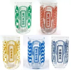 【中古】マグカップ・湯のみ 全5種セット グラスコレクション 「一番くじ 鬼滅の刃 ～宇髄天元 見参!～」 G賞