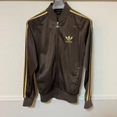 90s　アディダス　トラックジャケット　ブラウン　国旗　ATP　Mサイズのサムネイル