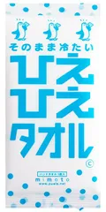 ひえひえタオル 香料：ミント 30個入小箱 ウェットタオル 