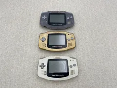 【ジャンク ゲームボーイアドバンス】 　本体3点　まとめて 動作不良あり
