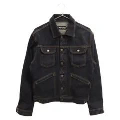 TOM FORD (トムフォード) 20AW ICON DENIM ステッチデザイン アイコン デニムジャケット インディゴ BUJ18 TFD116のサムネイル