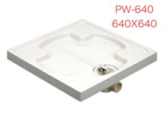 【サヌキ】洗濯機防水パン 樹脂タイプ 640X640 PW-640