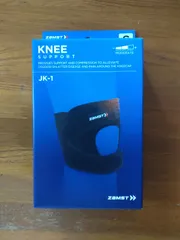 ザムストJK-1(ヒザ用サポーター左右兼用)Sサイズ黒色