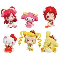 【中古】トレーディングフィギュア 全6種セット 「Yes!プリキュア5GoGo!×サンリオキャラクターズ フィギュアコレクション Vol.1」