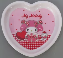 【中古】皿・ボウル 11.マイメロディ メラミンプレート 「サンリオ当りくじ マイメロディ マイスウィートピアノ 当りくじ(2025)」
