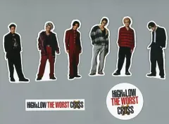 【中古】シール・ステッカー フレークシールA(8枚セット) 「HiGH＆LOW THE WORST X」