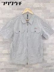 ◇ SILAS サイラス 半袖 ジップアップ ジャケット サイズL ブルー系 メンズ 【中古】 【1103220004380】のサムネイル