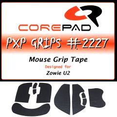 Corepad PXP Grips Zowie U2 Wireless Black