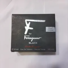 Salvatore Ferragamo/サルヴァトーレフェラガモ　F by ferragamo   フェラガモプールオム　ブラック　オーデトワレ　箱あり　30ml  AA521