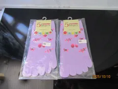 ２足が　婦人5本指ソックス サイズ　23～25ｃｍ