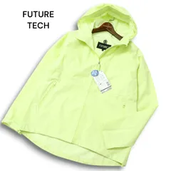 【新品 未使用】 Future TECH ワークマン 撥水★ リネンライク レイン ジャケット ブルゾン フーディー Sz.L メンズ