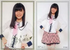 山下エミリー（元HKT48 チームT2 キャプテン）直筆サイン入りチェキ 山下エミリーさん生誕祭 チームT2 手をつなぎながら公演 2019-12