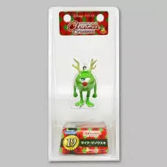 【中古】置物・装飾品 モンスターズ・インク マイク・ワゾウスキ オーナメント 「Happyくじ ディズニー クリスマスオーナメント」 ピクサーシリーズ