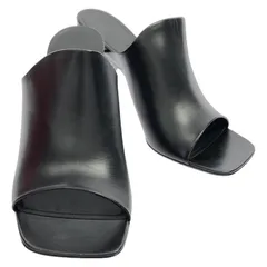 サルヴァトーレフェラガモ Salvatore Ferragamo ミュール 7664507.5 ブラック レザー ミュール レディース 新品のサムネイル