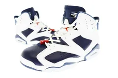 ナイキ NIKE AIR JORDAN 6 RETRO OLYMPIC 2024 エアジョーダン 6 レトロ オリンピック CT8529-164 28 白 ホワイト ブランド古着ベクトル 中古▲■250109