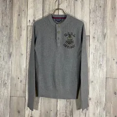 POLO JEANS COMPANY ポロジーンズ ヘンリーネック ニット M