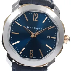 ブルガリ BVLGARI OCP41SG オクト ローマ デイト 自動巻き メンズ_892367