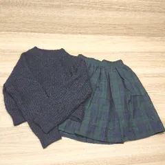 ◇ earth music&ecology シンプル 綺麗め 大人っぽい 上品 かわいい ミニ セットアップ サイズF ブラック系 レディース E  【1306140004236】