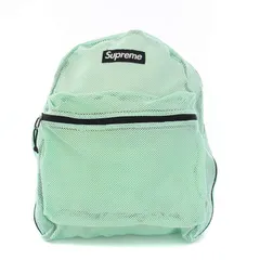 シュプリーム SUPREME 16SS Mesh backpack メッシュ バックパック リュックサック デイバッグ ボックスロゴ 緑 グリーン /KHのサムネイル