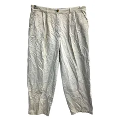 TOMMY HILFIGER チノパン W34 トミーヒルフィガー レディース タックパンツ ベージュ コットン 古着卸 アメリカ仕入 2502-980