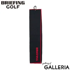 日本正規品 ブリーフィング ゴルフ タオル BRIEFING GOLF フック ギフト スポーツタオル フェイスタオル ワッフルタオル 薄手 BRG241A15 BLACKのサムネイル