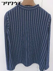 ◇ SENSE OF PLACE by URBAN RESEARCH ストライプ ハイネック 長袖 Tシャツ カットソー サイズF ブルー系 レディース  【中古】 【1109210000592】