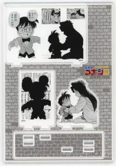 【中古】アクリルスタンド・アクリルパネル 江戸川コナン＆毛利蘭 コミックアクリルスタンド 「連載30周年記念 名探偵コナン展」