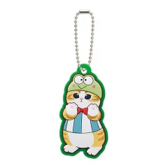 【中古】キーホルダー けろけろけろっぴ×mofusand 「mofusand×サンリオキャラクターズ スペシャルラバーマスコット」