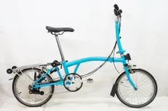 BROMPTON M6R CloudBlue 2021年購入|折りたたみ自転車 BROMPTON ( ブロンプトン ) 折りたたみ自転車 C LINE EXPLORE